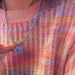 Versatile Hip-hop Sweater Sweater Chain