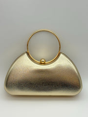 Women's Evening Clutch And Handbag, Minimalist Metal Frame Handbag, Fashion Party Bag