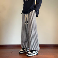 Loose-fitting Straight-leg Flowy Versatile Sweatpants