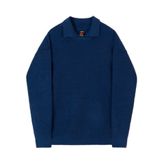 Outer Sweater Waffle Long Sleeved
