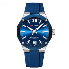 Large-dial Calendar Mens And Couples Watches, Sporty
