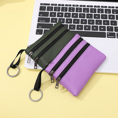 Womens Stylish Mini Canvas Coin Purse