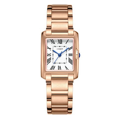 Vagran Needle Square Womens Retro Fashion Small Square Watch