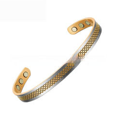 Simple And Stylish Purple Copper Bracelet For Women