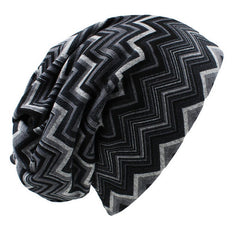 Fashion Striped Ladies Wool Hat