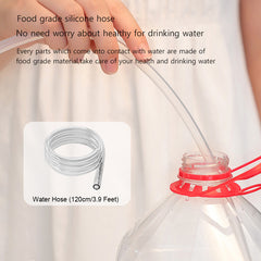 Distributeur d'eau de bureau électrique, distributeur automatique de bouteilles d'eau rechargeable, distributeur d'eau en gallons