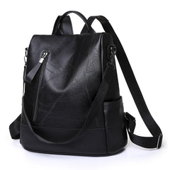 Women's Large-Capacity Casual Patchwork Backpack
