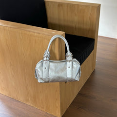 Retro Chic One-shoulder Tote Biker Bag Underarm Bag