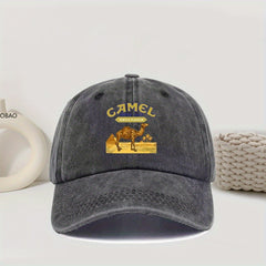 Mens Outdoor Simple All-Match Embroidered Letter Baseball Cap
