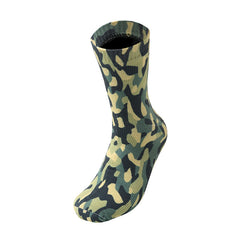 Mens Camouflage Waterproof All-Cotton Hiking Socks