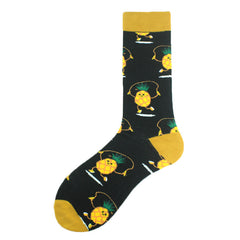 Fashion Casual Creative Printing Men's And Women's Cotton Socks