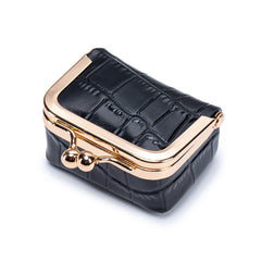 Japanese-style Creative Leather Wallet With Pattern For Coins