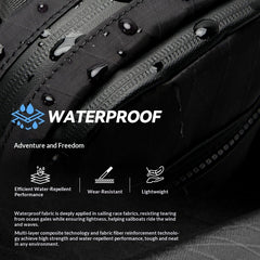 Large-Capacity Casual Waterproof Mens Shoulder Bag