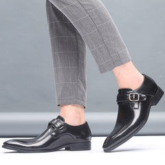 Business-casual Formal Mens Leather Shoes