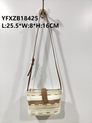 Simple and fashionable casual bag-Beige-Paper-1 piece