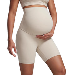 Maternity Capri Yoga Pants High-waisted Belly-supporting Seamless