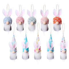 Easter Bunny Variety Of Wool Ornaments