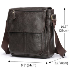 European And American Leather Shoulder Bag For Men