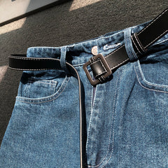 Simple Black Fashion Casual Belt