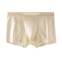 Satin Ice Silk Mens Underwear, Cool And Comfortable Boxer Briefs