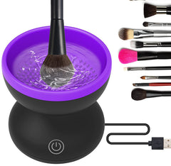 Elektrischer Make-up-Pinselreiniger, tragbar, automatisch, USB-Anschluss, Reinigungsset für Kosmetikpinsel aller Größen