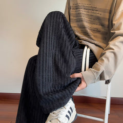Loose-fitting Straight-leg Flowy Versatile Sweatpants