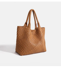 Hochwertige, handgewebte, stilvolle Schultertasche mit großem Fassungsvermögen