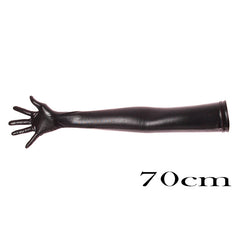 High-gloss Gold Foil Stamping And Elbow-length Costume Gloves