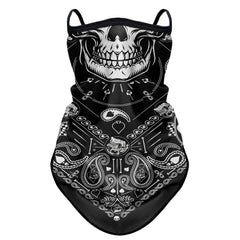 Motorcycle Riding Sun-protection Face Mask Ear-loop Headscarf