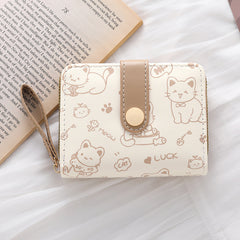 Simple And Cute Japanese-style Womens Clutch