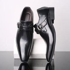 Business-casual Formal Mens Leather Shoes