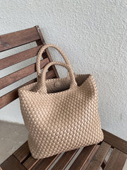 Hochwertige, handgewebte, stilvolle Schultertasche mit großem Fassungsvermögen