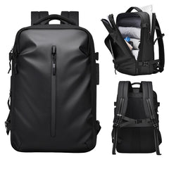 Vacuum-Compression Travel Backpack For Men