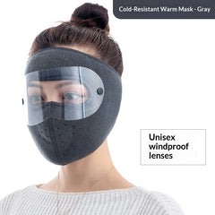 Women's Thickened Dust-Proof Neck-and-Ear-Protecting Winter Cycling Mask