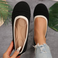 Shallow-toe Mesh Breathable Slip-on Shoes