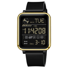 Creative Multifunctional Waterproof Square Sports Watch