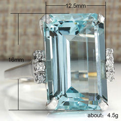 Stylish And Exquisite Citrine Engagement Ring For Women
