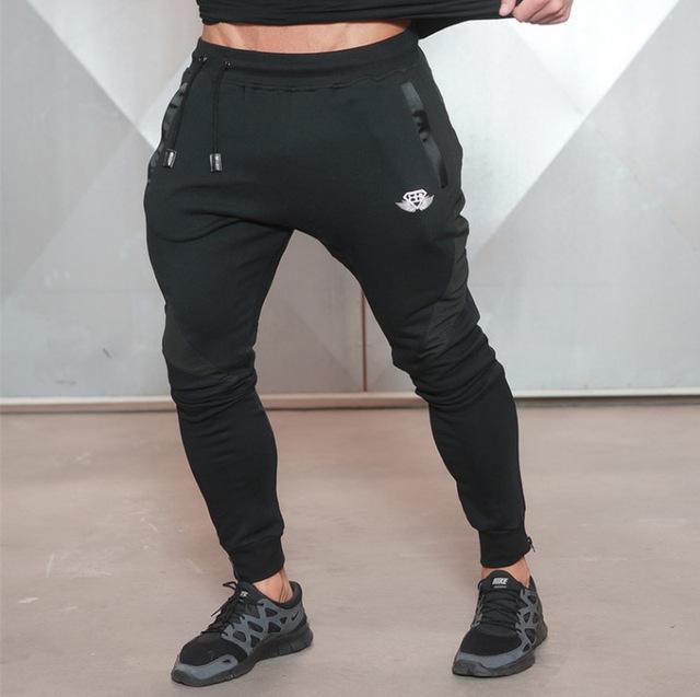New Fitness Elastic Cuff Sweater Pants