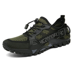 Extra-large Outdoor Shoes For Men Summer Breathable Hiking Boots