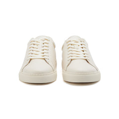 Men's Pure White Casual Sports Skate Shoes