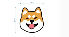 Personalized Fashion Cute Creative Chai Dog Car Stickers