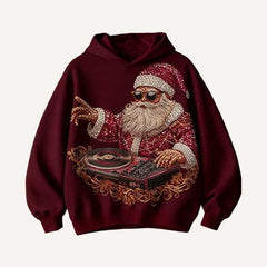 Fashion Casual Printed Polyester Sweater