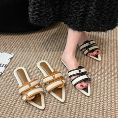 Slip-on Lazy Slippers For Women