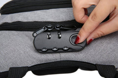 Business casual men backpack