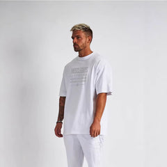 Plus-size Crew Neck Loose-fit Short-sleeve T-shirt