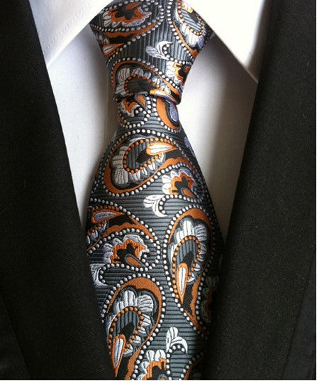 Men S Tie 8cm Business Gentleman British Formal Wear