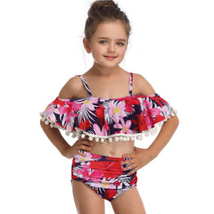 New Amazon Children'S Swimwear European And American Girls' Swimwear Manufacturers Spot Wholesale