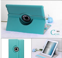 Compatible with Apple, Fashion Leather Case For iPad Air 1 Luxury Cover Flip Stand Protective Case ForiPad Air 1 360 Rotating Case Fundas