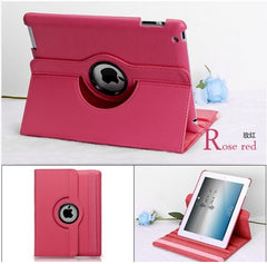 Compatible with Apple, Fashion Leather Case For iPad Air 1 Luxury Cover Flip Stand Protective Case ForiPad Air 1 360 Rotating Case Fundas