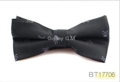Polyester Skull Tie Halloween Party Accessories